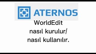 WorldEdit kullanımı ve kurulumu l Minecraft [upl. by Rodrique]