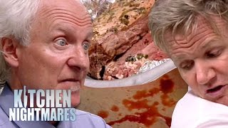 Hoarder Randy Keeps Bloody ROTTEN Food In Contaminated Fridge  Kitchen Nightmares [upl. by Anna71]