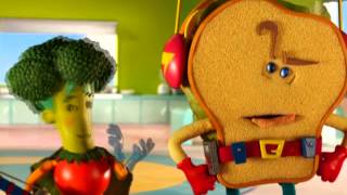 Lunch Candy  The BiteSized Adventures of Sam Sandwich  Disney Junior [upl. by Deth]