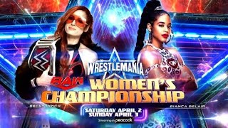 WWE 2K24 l Becky Lynch vs Bianca Belair l xoinful l Bacchashona [upl. by Bricker433]