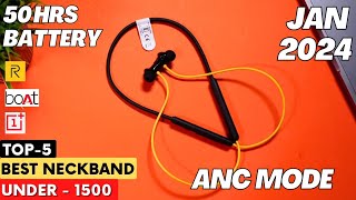 Top 5 Best Bluetooth Earphones Under ₹1500 2023 ⚡ Best Wireless Neckband under 2000 ⚡ Jan 2024 [upl. by Lewls936]