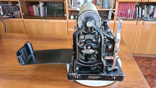 Old cyclostyle Gestetner 1920s years video n° 40 [upl. by Rahel]