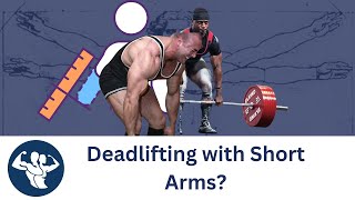 Deadlifting with short arms [upl. by Iggam]