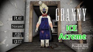 Granny v18  Ice Scream Atmosphere Mod Sewer Escape Full Gameplay [upl. by Irakuy669]