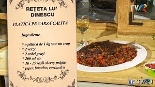 Rețeta lu Dinescu Vinete pane şi plătică „batjocorităquot [upl. by Appilihp]