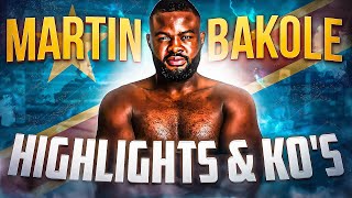 HEAVYWEIGHT MONSTER Martin Bakole HIGHLIGHTS amp KNOCKOUTS  BOXING KO FIGHT HD [upl. by Donetta]