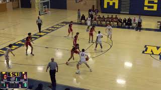 Mt St Michael vs Paramus Catholic High School Boys Varsity Basketball [upl. by Gaul]