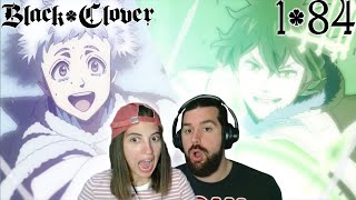 ¡YUNO VS RILL ¡DEMASIADO ÉPICO  REACCIÓN 1X84 BLACK CLOVER [upl. by Yaniv]