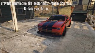 POV Bravado Gauntlet Hellfire  GTA 5 Online [upl. by Arretal604]