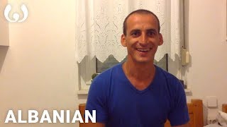 WIKITONGUES Pavlin speaking Albanian [upl. by Devine]