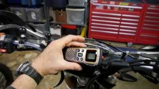 Motorola Talkabout MU350R Bluetooth GMRS  Pairing to Motorcycle Helmet System [upl. by Enaffit821]