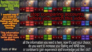 Rating and WN8 information that you need to know and some tips for you wot [upl. by Atnwahsal]