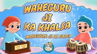 Chhote Chhote Tare  Little Stars  Khalsa Phulwari  Twinkle Twinkle  Punjabi Rhymes  SIkh Rhymes [upl. by Ardnasirhc]