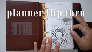 Planner Flip Thru  My setup and planning system [upl. by Ainoyek]