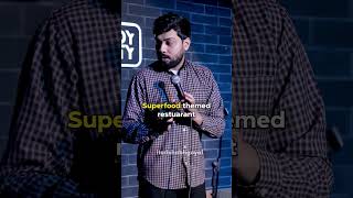 Food related joke  Stand up comedy by Rishabh Goyal shorts standupcomedy comedy hindicomedy [upl. by Zsa Zsa208]