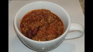 Award Winning Chili Recipe PGs Chili [upl. by Rabjohn]