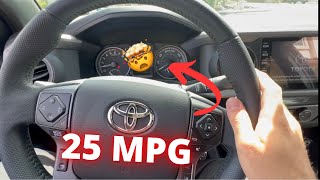 Get Better Gas Mileage Toyota Tacoma [upl. by Airbas70]