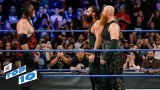 Top 10 SmackDown LIVE moments WWE Top 10 June 19 2018 [upl. by Enrev]