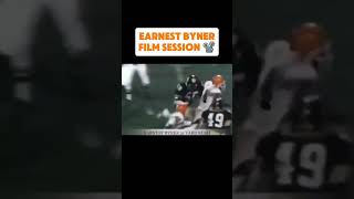 EARNEST BYNER FILM SESSION nflhistory clevelandbrowns [upl. by Benedix456]