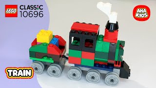 LEGO Classic 10696 Train Building Instructions [upl. by Artemed214]