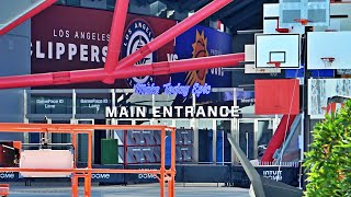 LA Clippers Intuit Dome Walk Around Before NBA Opening Night [upl. by Storer956]