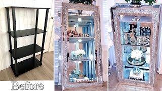 DIY OLD SHELF TRANSFORMATION HIGHEND LOOK ON A BUDGET [upl. by Akinej]