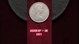 53 Yrs Old Classic Super Rare 10 Pence Big Coin of 1971 Of 🇬🇧 UK Coin Currency Vintage Trending [upl. by Lester930]