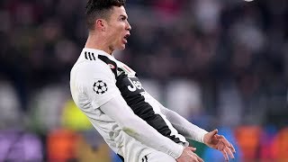 El feo gesto de Cristiano imitando a Simeone para celebrar la remontada al Atlético [upl. by Mingche740]