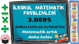 3Ders  İlkokul Matematik Problemleri  2Sınıfa Geçen Öğrenciler İçin Kolay  Orta  Zor Sorular [upl. by Convery]