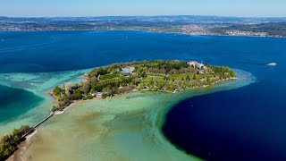 Insel Mainau von Oben  4K [upl. by Lertnahs]