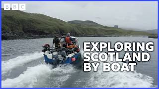 Exploring Scotlands North Coast by Boat  Roaming in the Wild  BBC Scotland [upl. by Gun]