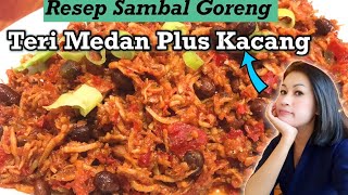 Sambal teri medan pake kacang  enak nya luar biasa chikka style [upl. by Winer]