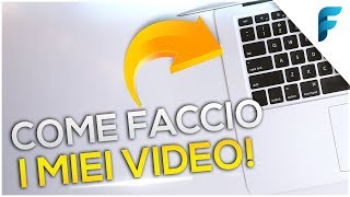 Ecco come REALIZZO i miei Video [upl. by Graner945]