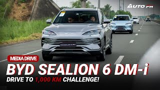 BYD Sealion 6 DMi  1000 KM DRIVE CHALLENGE [upl. by Naimerej528]