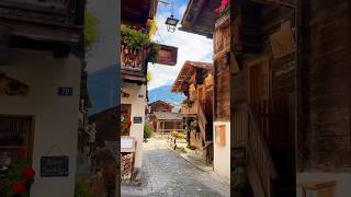 Grimentz A Fairytale Village in the Swiss Alps [upl. by Airahcaz]