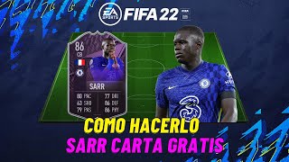 FIFA 22 COMO HACER A SARR 86 JUGADOR DE LIGA PLANTILLA BARATA ¡SOLUCION [upl. by Gapin]