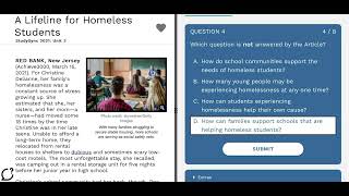 “ A Lifeline for Homeless Students” Achieve 3000 [upl. by Hendry516]