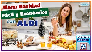 MENÚ de NAVIDAD Fácil y Económico con ALDIEspana [upl. by Royo]