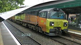 Railways  British Railways at Didcot Parkway Station May 2022 [upl. by Iain]