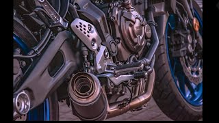 Yamaha MT 07 Roadsitalia Brutal Sound 🔥 [upl. by Anikal]