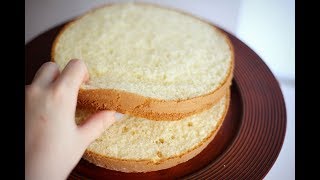 PÃO DE LÓ PERFEITO PARA TORTAS E BOLOS GELADOS  SEM ERRO [upl. by Nanaek]