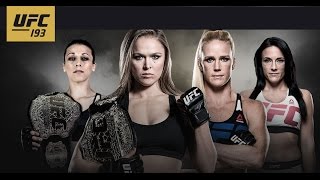 UFC 193 Rousey vs Holm  Extended Preview [upl. by Olympie]