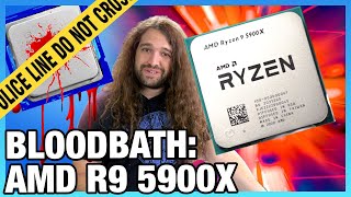 Multikill AMD Ryzen 9 5900X CPU Review amp Benchmarks  Gaming Workstation Overclocking [upl. by Randy]