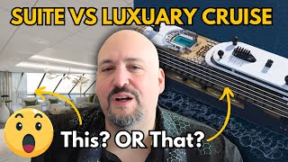 Suite vs Luxury Cruise line Cabin Ultimate Cruise Comfort Showdown [upl. by Chubb]