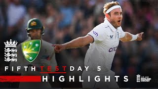 Broads Fairytale Ending  Highlights  England v Australia Day 5  LV Insurance Test 2023 [upl. by Llerrot]