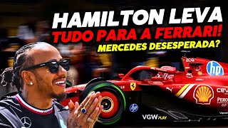 Hamilton levando tudo para a Ferrari  Mercedes esclarece fala contra Hamilton  F1 [upl. by Nosbig]