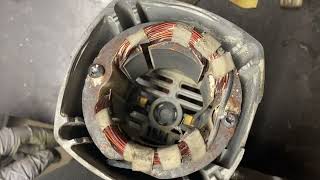 Impossible to Fix a Free skilsaw 77 worm drive repair Part TWO [upl. by Sidalg72]