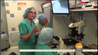 Watch Dr Silber Perform IVF LIVE on The Today Show Full [upl. by Adnilev]