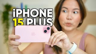 iPhone 15 Plus Full Review LOWKEY WORTH IT PINK [upl. by Bleier]