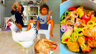 VAN A COCINA MI GALLINA 🐓reels reels dcomedy humor facebook reels videochallenge viralvideo [upl. by Lysander]